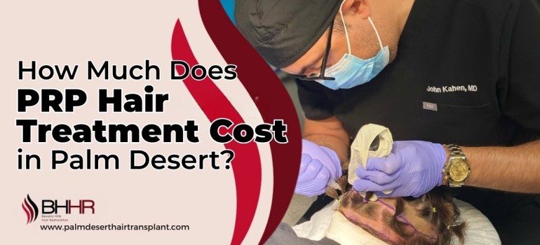 PRP hair treatment cost  